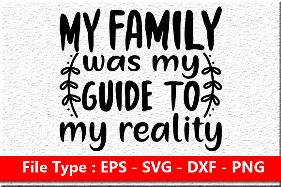 Review: My Family Was My Guide Embroidery Design