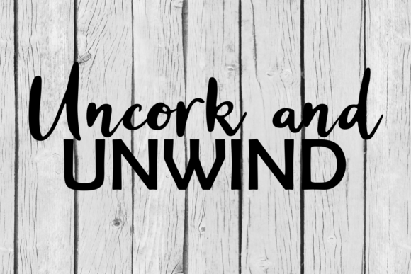 Review: Uncork and Unwind Quote for Embroidery
