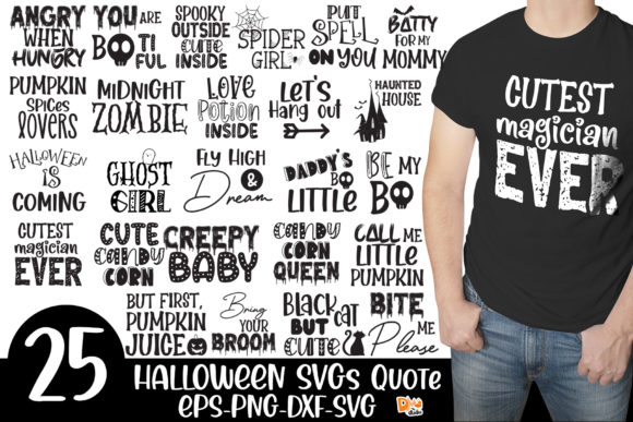 Reviewing 25 Spooky Halloween Quote SVGs Part 1