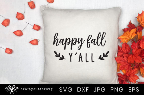 Reviewing Happy Fall Y all Quote Clipart for Stitchers