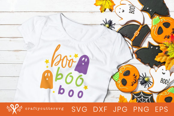 Reviewing the Halloween Boo Boo Boo Ghost Design